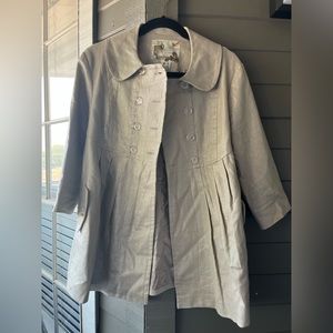 Sz M Kensie Jacket Metallic 3/4
Sleeve. Excellent for Winter festivities!